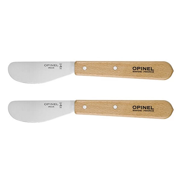 Opinel Lot De Deux Tartineurs N°117 Inox 6 Cm 3 Opinel Lot De Deux Tartineurs N°117 Inox 6 Cm