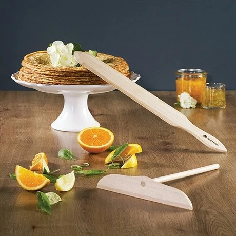Lot Crêpière Revêtement Anti Adhérent 28 Cm Et Kit Crêpes 6 Lot Crêpière Revêtement Anti Adhérent 28 Cm Et Kit Crêpes – Image 4