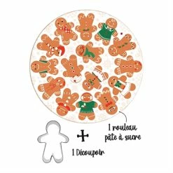 Kit Easy Biscuits Bonhomme En Pain D’épices