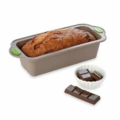 Lot 4 Moules à Cake, Tarte, Manqué Et Four Rigiflex Silicone Et Acier -de Buyer Soldes Magasin 509119 1 1 Lot 4 moules a cake tarte manque et four Rigiflex silicone et acier Mathon