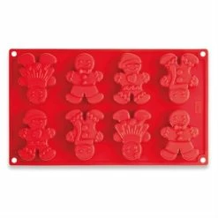 Plaque Silicone Gingerman 8 Personnages -de Buyer Soldes Magasin 511049 2 3 Plaque silicone Gingerman 8 personnages