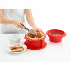 Lekue Moule à Charlotte Démontable En Silicone -de Buyer Soldes Magasin 511080 3 6 Moule a charlotte demontable en silicone Lekue