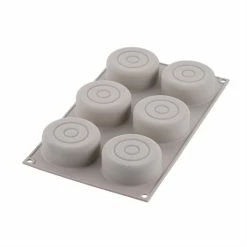 Silikomart Moule 6 Pièces 3D Mini Color Silicone 690 Ml -de Buyer Soldes Magasin 511152 2 1 Moule 6 pieces 3D mini Color silicone 690 ml Silikomart