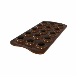 Silikomart Moule En Silicone 15 Chocolats 3D Kiss -de Buyer Soldes Magasin 511174 2 1 Moule en silicone 15 chocolats 3D Kiss Silikomart