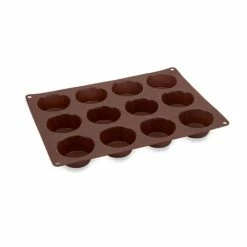 Flexi' Plaque Silicone 12 Muffins -de Buyer Soldes Magasin 512155 2 5 Flexi plaque silicone 12 muffins Mathon