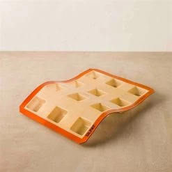 Plaque De 12 Empreintes Carrés -de Buyer Soldes Magasin 512222 1 2 Plaque de 12 empreintes carres Silpat