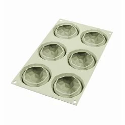 Silikomart Moule Silicone 6 Mini Gâteaux Mini Gemma -de Buyer Soldes Magasin 51450 2 2 Moule silicone 6 mini gateaux Mini Gemma Silikomart