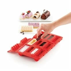 Lekue Kit Mini Bûches Rondes Silicone Platinium