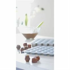 Lot 2 Grandes Plaques Mini-canelés Et Tartelettes 11 Lot 2 Grandes Plaques Mini-canelés Et Tartelettes -de Buyer Soldes Magasin 519022 4 2 Lot 2 grandes plaques mini caneles et tartelettes Mathon