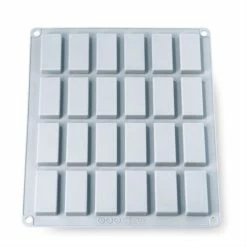 Lot Grandes Plaques Silicone Mini-financiers Et Mini-tartelettes -de Buyer Soldes Magasin 519046 1 1 Lot Grandes Plaques silicone mini financiers et mini tartelettes Mathon