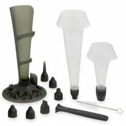 Lot Set Poche à Douille Et Flexi' Plaque 12 Choux -de Buyer Soldes Magasin 519068 4 1 Lot set poche a douille et Flexi plaque 12 choux Mathon