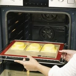 Lot Entonnoir à Piston Pro En Inox Et Tapis De Cuisson -de Buyer Soldes Magasin 519073 3 1 Lot Entonnoir a piston pro en inox et tapis de cuisson Mathon