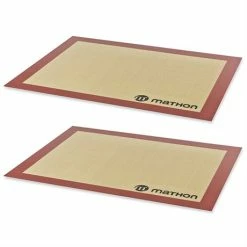 Lot De 2 Tapis De Cuisson Professionnels En Silicone