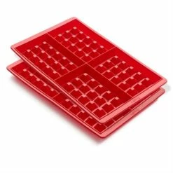 Lekue 2 Moules à Gaufres Silicone