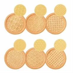 Tampon à Biscuits Art Déco 6 Décors Delicia -de Buyer Soldes Magasin 52010 2 1 Tampon a biscuits art deco 6 decors Delicia