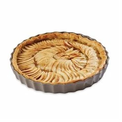 Moule à Tarte En Céramique 27 Cm Taupe -de Buyer Soldes Magasin 52012 2 4 Moule a tarte en ceramique 27 cm taupe Mathon