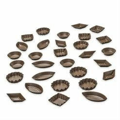 30 Mini-moules à Mignardises Anti-adhésifs Qualité Professionnelle 9 30 Mini-moules à Mignardises Anti-adhésifs Qualité Professionnelle -de Buyer Soldes Magasin 541059 3 4 30 mini moules a mignardises anti adhesifs qualite professionnelle Gobel