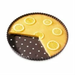 Tourtière Perforée Acier Revêtu Anti-adhérent 30 Cm -de Buyer Soldes Magasin 54106 2 7 Tourtiere perforee acier revetu anti adherent 30 cm Mathon