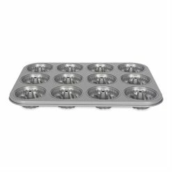 Patisse Moule En Acier Revêtement Anti-adhérent 12 Mini Kouglofs