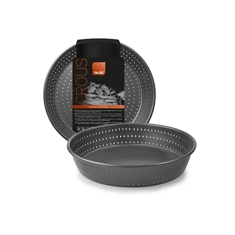 Ibili Moule Haut Perforé Antiadhérent En Acier 24 Cm 4 Ibili Moule Haut Perforé Antiadhérent En Acier 24 Cm – Image 2