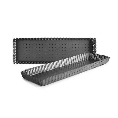Ibili Moule Rectangle Perforé En Acier 35 X 11 Cm 3 Ibili Moule Rectangle Perforé En Acier 35 X 11 Cm