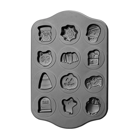 Ibili Plaque En Acier 12 Biscuits Halloween 3 Ibili Plaque En Acier 12 Biscuits Halloween