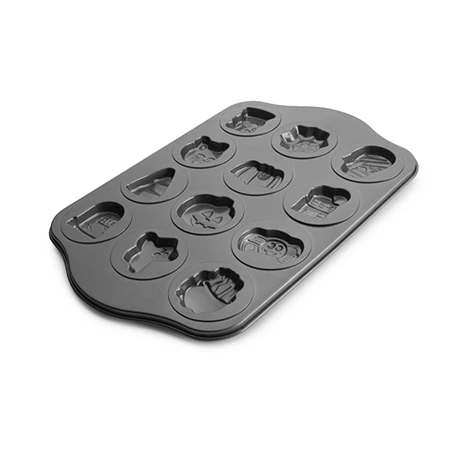 Ibili Plaque En Acier 12 Biscuits Halloween 4 Ibili Plaque En Acier 12 Biscuits Halloween – Image 2