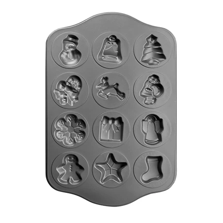 Ibili Plaque En Acier 12 Biscuits Noël 3 Ibili Plaque En Acier 12 Biscuits Noël