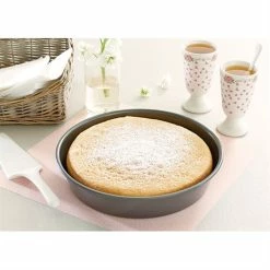 Moule à Manqué Rond Acier Revêtement Antiadhérent 23 Cm