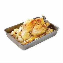 Plat à Four Acier Revêtement Antiadhérent 33 Cm -de Buyer Soldes Magasin 544005 2 3 Plat a four acier revetement antiadherent 33 cm Mathon