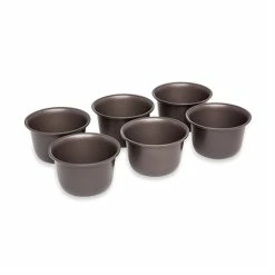 Set 6 Moules à Gros Muffins Acier Revêtement Antiadhérent 7,3 Cm -de Buyer Soldes Magasin 544006 1 4 Set 6 moules a gros muffins acier revetement antiadherent 7 3 cm Mathon