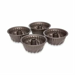 Set De 4 Moules à Mini Kouglof Acier Revêtement Antiadhérent 10 Cm 7 Set De 4 Moules à Mini Kouglof Acier Revêtement Antiadhérent 10 Cm -de Buyer Soldes Magasin 544007 2 4 Set de 4 moules a mini kouglof acier revetement antiadherent 10 cm Mathon
