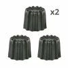 Patisse Lot De 6 Moules à Canelés En Aluminium Anti-adhésif 5,5 Cm -de Buyer Soldes Magasin 549010 0 1 Lot de 6 moules a caneles en aluminium anti adhesif 5 5 cm Patisse
