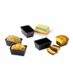 Patisse 4 Mini-moules à Cakes