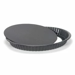 Patisse Moule à Tarte Acier émaillé 30 Cm