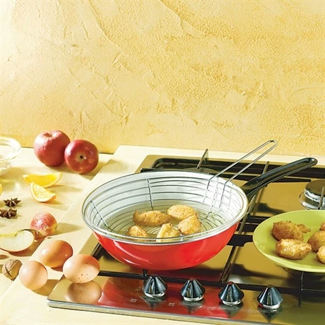 Poêle à Friture 26,5 Cm Avec Panier-égouttoir 5 Poêle à Friture 26,5 Cm Avec Panier-égouttoir – Image 3