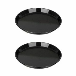 Lot De 2 Tourtières émaillée 32 Cm