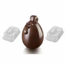 Silikomart Moule à Chocolat Lady Cocca Plastique