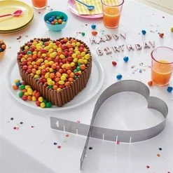 Cadre Extensible Coeur En Inox 14 -26 Cm