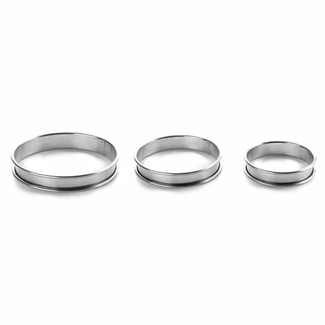 Cercle à Tarte Rond En Inox 20 Cm 4 Cercle à Tarte Rond En Inox 20 Cm – Image 2