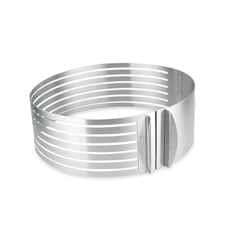 Cercle à Trancher Génoise Extensible En Inox 24 à 30 Cm 4 Cercle à Trancher Génoise Extensible En Inox 24 à 30 Cm – Image 2