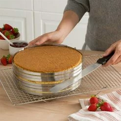 Cercle à Trancher Génoise Extensible En Inox 24 à 30 Cm 9 Cercle à Trancher Génoise Extensible En Inox 24 à 30 Cm -de Buyer Soldes Magasin 573019 3 2 Cercle a trancher genoise extensible en inox 24 a 30 cm Mathon