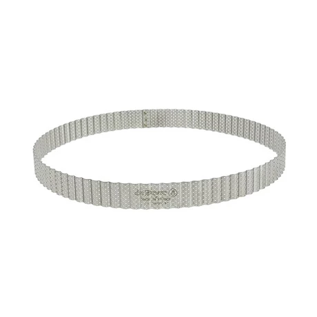 De Buyer Cercle à Tarte Perforé Cannelé Acier Inoxydable 32 Cm 3 De Buyer Cercle à Tarte Perforé Cannelé Acier Inoxydable 32 Cm