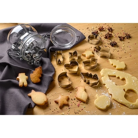 Patisse Boîte 18 Découpoirs Inox Noël 6 Patisse Boîte 18 Découpoirs Inox Noël – Image 4