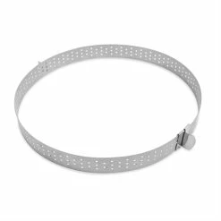 Cercle à Tarte Extensible Perforé En Inox -de Buyer Soldes Magasin 573039 4 2 Cercle a tarte extensible perfore en inox Scrapcooking