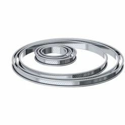 De Buyer Cercle à Tarte Inox Perforé 26 Cm