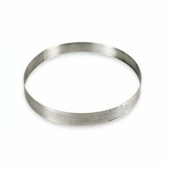 De Buyer Cercle à Tarte Rond Perforé 28,5 Cm