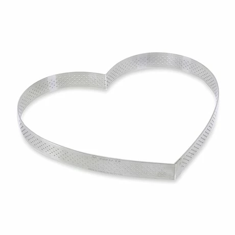 De Buyer Cercle à Tarte Perforé Cœur 22 Cm 5 De Buyer Cercle à Tarte Perforé Cœur 22 Cm – Image 3