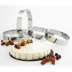 Patisse Cercle à Tarte Inox 24 Cm -de Buyer Soldes Magasin 57375 1 0 Cercle a tarte inox 24 cm Patisse