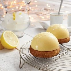 Lot De 8 Moules Demi-sphère En Inox 6 Lot De 8 Moules Demi-sphère En Inox -de Buyer Soldes Magasin 579011 1 2 Lot de 8 moules demi sphere en inox Mathon